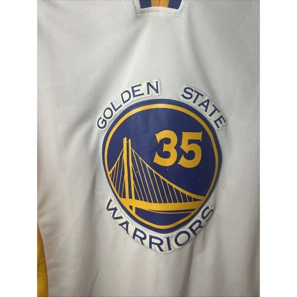 Adidas Kevin Durant #35 Golden State Warriors The Finals Swingman Jersey Men’s L - Picture 2 of 8